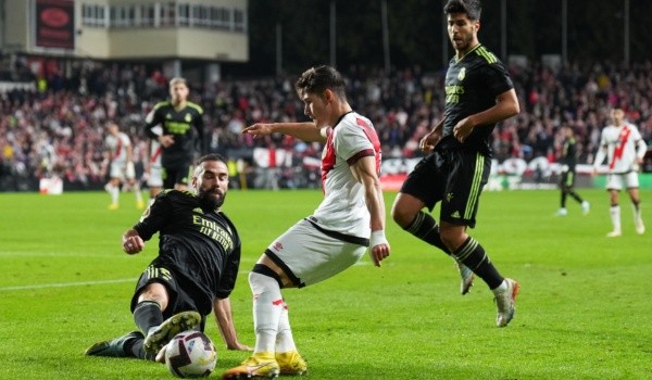 Fran García vs. Real Madrid: Getty 