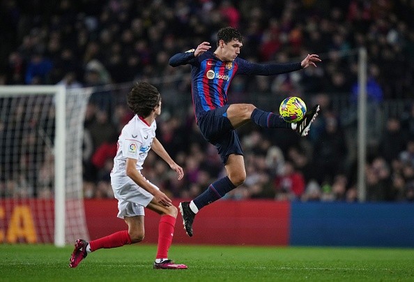 Christensen en Barcelona. Getty.