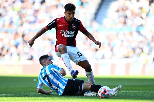 Juan Sforza, puro talento para Newell's. (Foto: Getty)