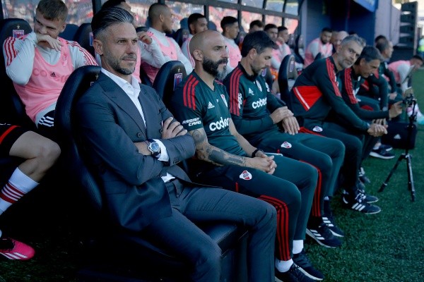 Demichelis en el partido ante Tigre. (Foto: Getty)