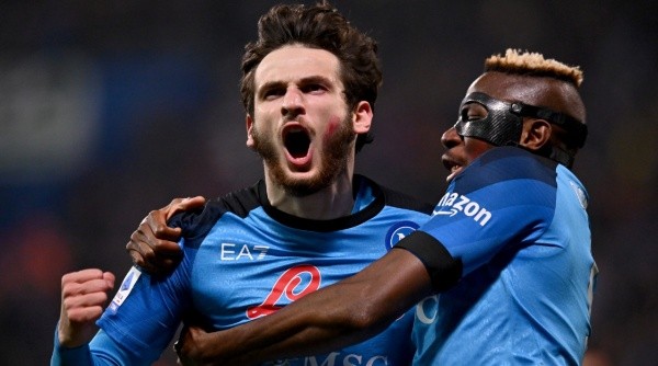 Kvaratskhelia y Osimhen, figuras del ataque de Napoli