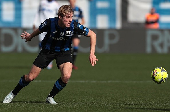 Hojlund con Atalanta. Getty.