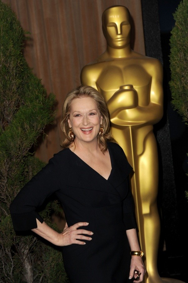 Meryl Streep y su record en los Premios Oscar (Getty).