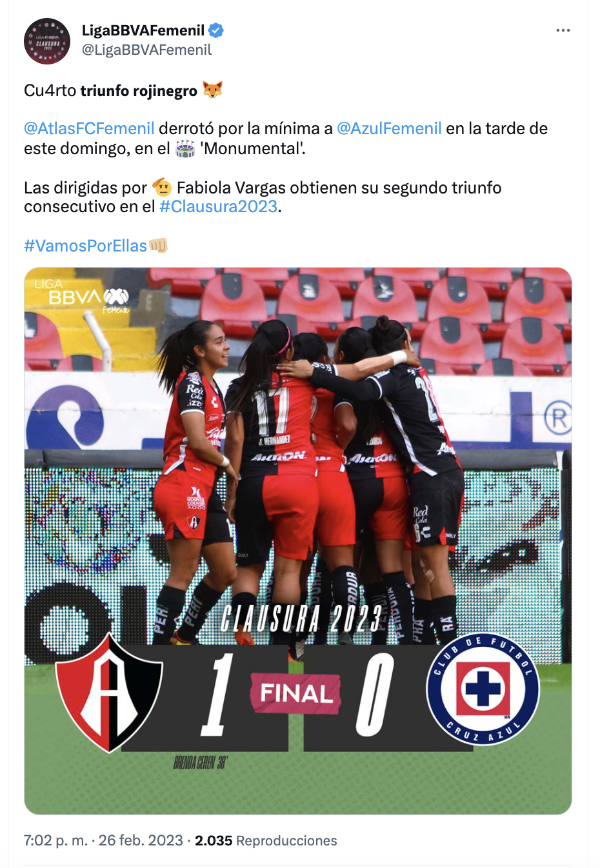Liga MX Femenil | Twitter