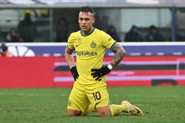 Lautaro Martínez esta vez no pudo salvar al Inter. Getty Images.
