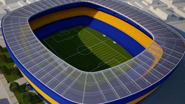 Así quedaría la Bombonera 360 de Boca.