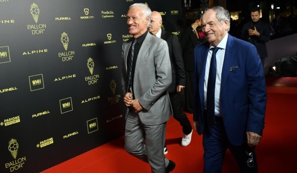 Didier Deschamps y Noel Le Graet: Getty