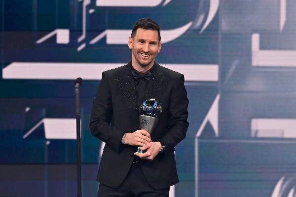 Lionel Messi se quedó con el premio The Best. Getty Images.