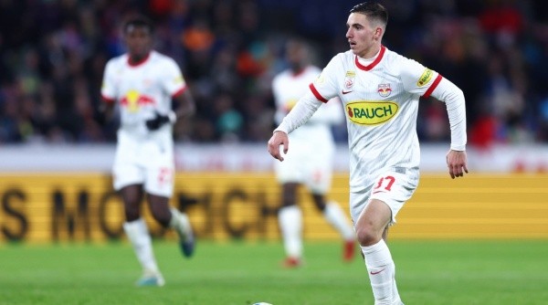 Oscar Gloukh, mediocampista israelí de RB Salzburg