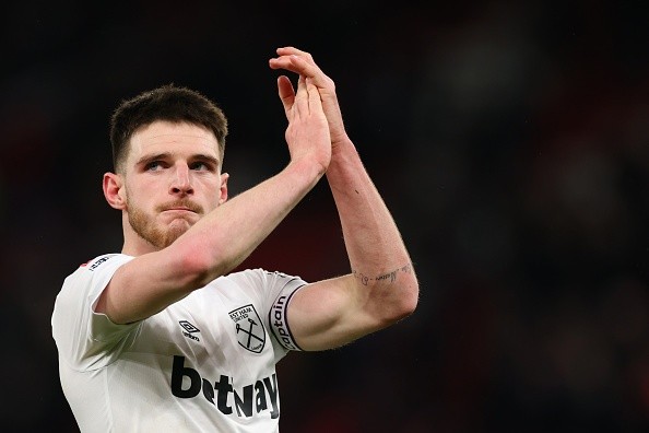 Declan Rice. Getty.