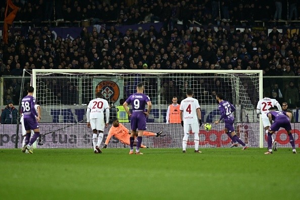 Gol de González. Getty.