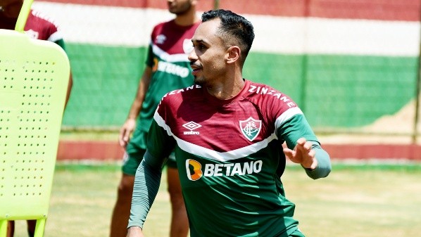 Foto: (Mailson Santana/Fluminense FC) - Lima durante treino do Fluminense nesta manhã (7)