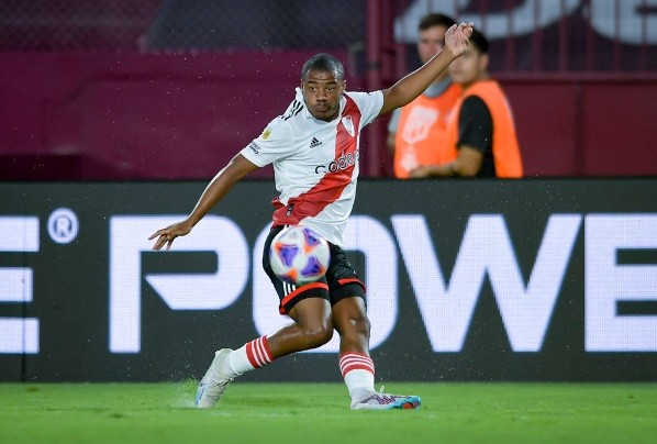 De La Cruz, el más valioso de River y del fútbol argentino. (Foto: Getty)
