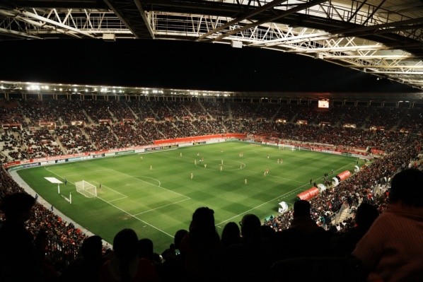 Estadio Enrique Roca, una de las posibles sedes de la Copa del Mundo del 2030. @realmurciacfsad