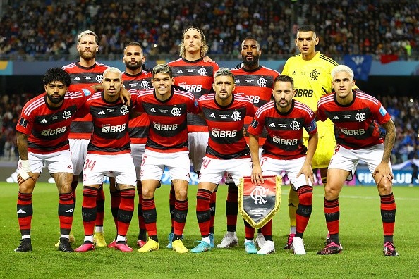 Flamengo en el Mundial de Clubes. Getty.
