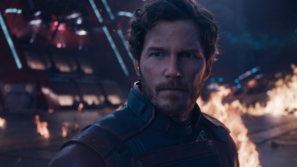 Chris Pratt protagoniza Guardianes de la Galaxia Vol. 3 (Marvel Studios).