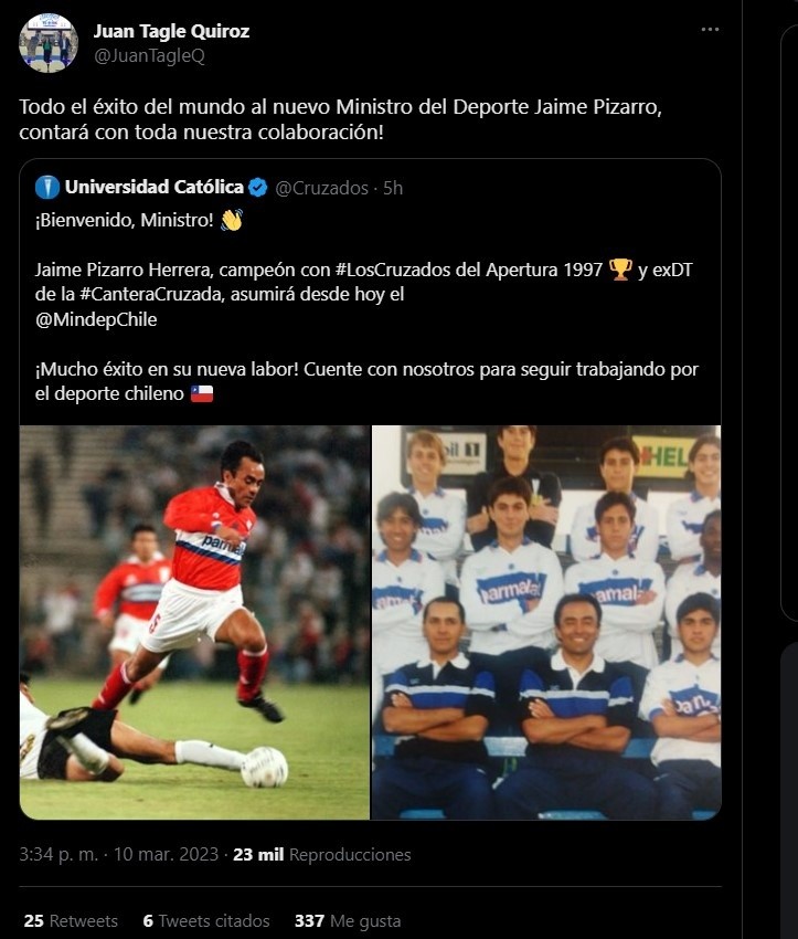 Universidad Católica Juan Tagle Jaime Pizarro