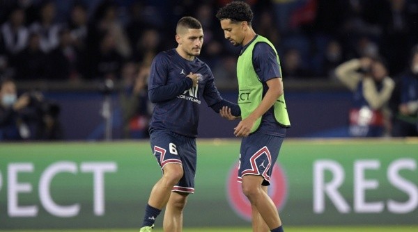 Verratti y Marquinhos son referentes de PSG