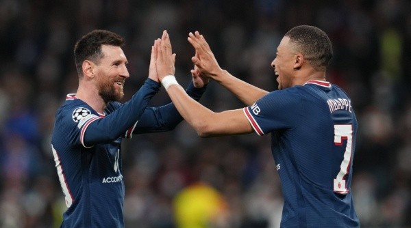 Messi y Mbappé