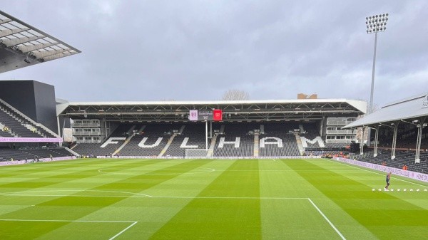 Craven Cottage, el escenario en el que se disputó el Fulham vs. Arsenal.