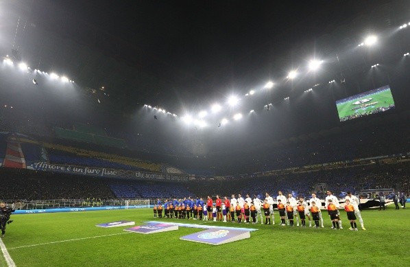 Inter de Milán ganó la ida 1 a 0 sobre Porto. Getty Images.