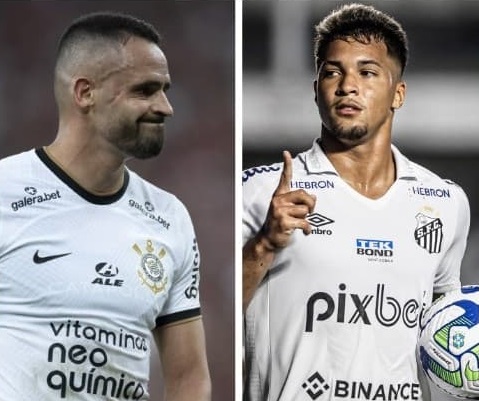 Fotos: Jorge Rodrigues/AGIF, Raul Baretta/Santos FC - Corinthians e Santos foram eliminados precocemente no Campeonato Paulista