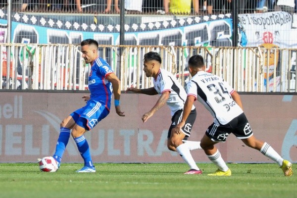 Zaldivia fue titular en la U durante el Superclásico | Agencia Uno