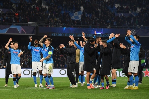 Napoli eliminó al Eintracht Frankfurt en los octavos de la Champions | Getty Images
