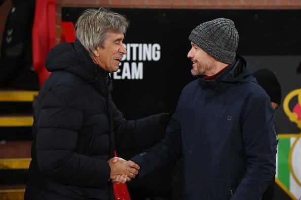 Pellegrini perdió el duelo copero frente a Erik ten Hag | Getty Images