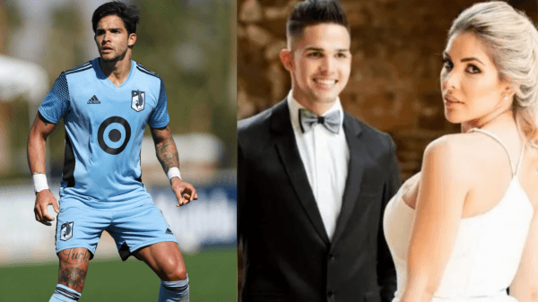 Luis Amarilla se casó con su bella enamorada, antes de jugar en la MLS (Instagram)