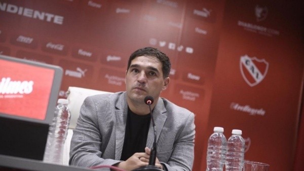 Stillitano había llegado en noviembre de 2022 a Independiente | Twitter