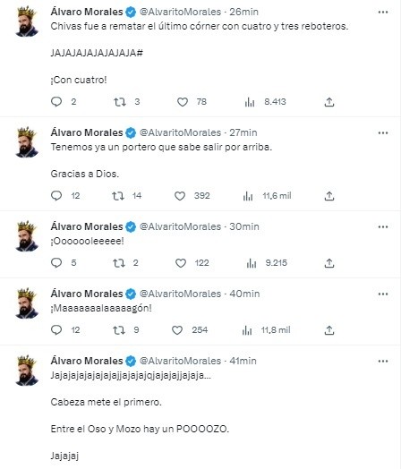 Foto: TW / Álvaro Morales