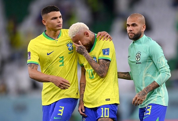 Lamentable eliminación de Brasil en Qatar 2022. Getty.