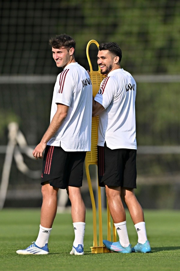 Santi Giménez y Henry Martín, la nueva dupla del Tri (Imago 7)