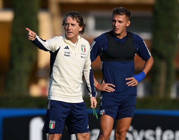 Mateo Retegui podría debutar este jueves en la Selección de Italia. @Azzurri
