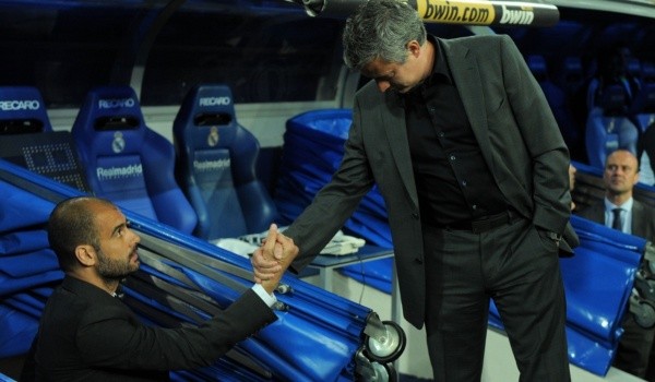 José Mourinho y Pep Guardiola: Getty
