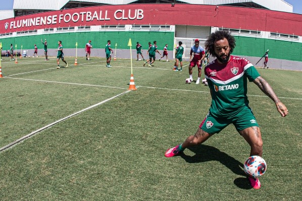 Foto: (Marcelo Gonçalves/FFC) - Marcelo vive expectativa para estrear no Fluminense
