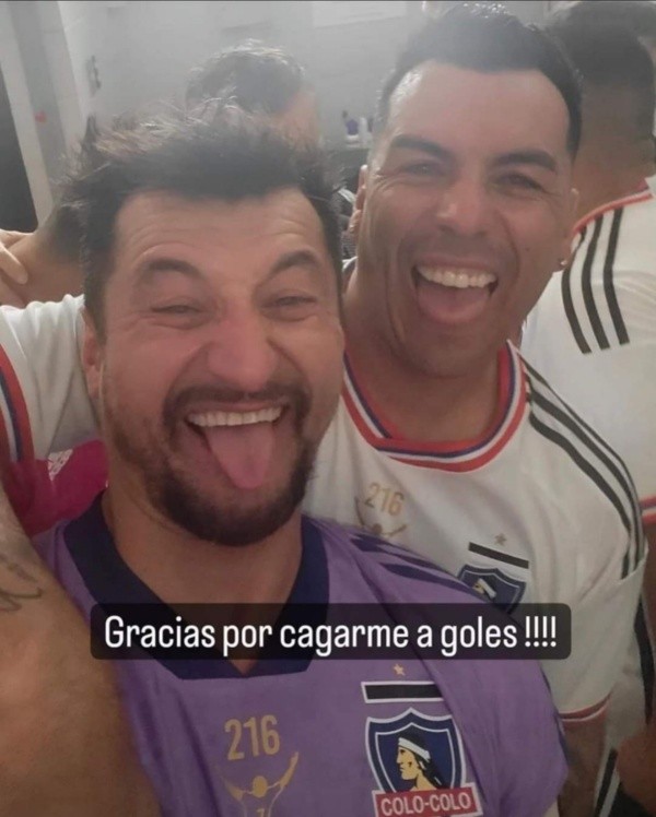 Peric y su 'agradecimiento' a Paredes | Instagram Nicolás Peric