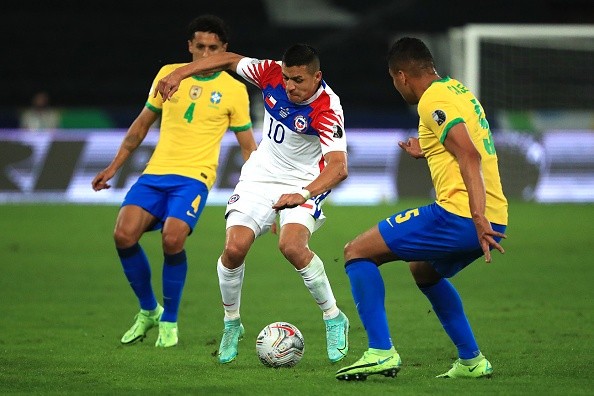 Alexis usó la 10 en la Copa América 2021 | Getty Images