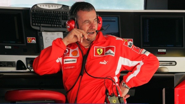 Stepney, jefe de mecánicos de Ferrari, principal responsable de una multa millonaria (Getty Images)