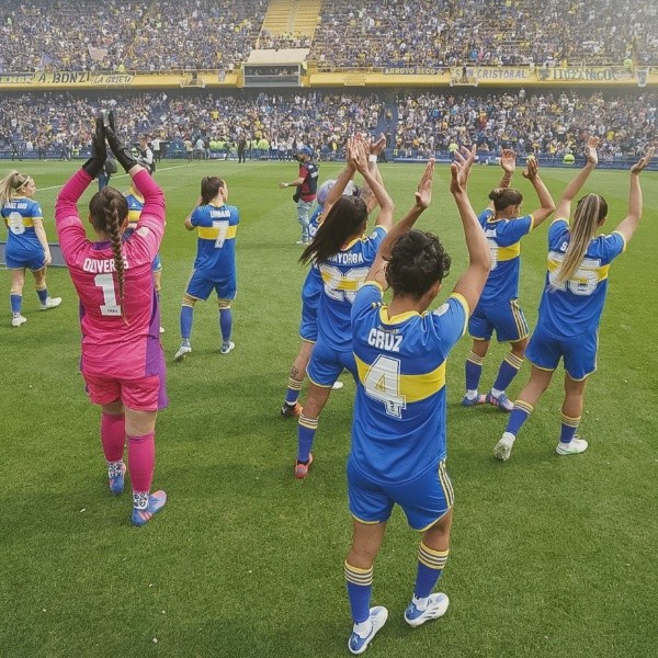 Boca vs UAI Urquiza en el 2022. (Prensa Boca)