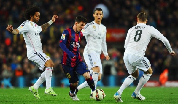 Lionel Messi vs. Real Madrid: Getty