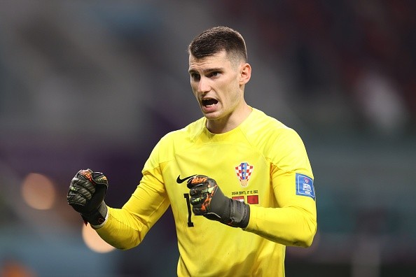 Livakovic con Croacia. Getty.