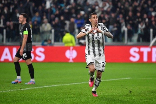 Ángel Di María lleva siete goles y tres asistencias en el 2023 con la Juventus. Getty Images.