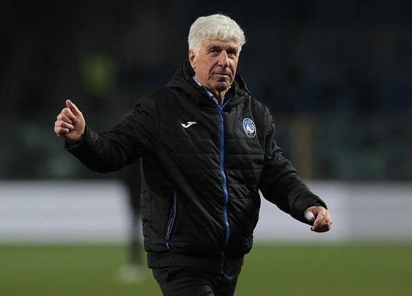 Gasperini, entrenador de Atalanta. Getty.