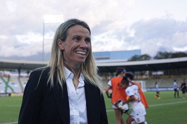 Pamela Conti, entrenadora de Venezuela