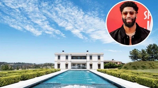 Cuando llegó a los Lakers, Davis gastó una fortuna en esta mansión en Bel Air (The Sports Drop)