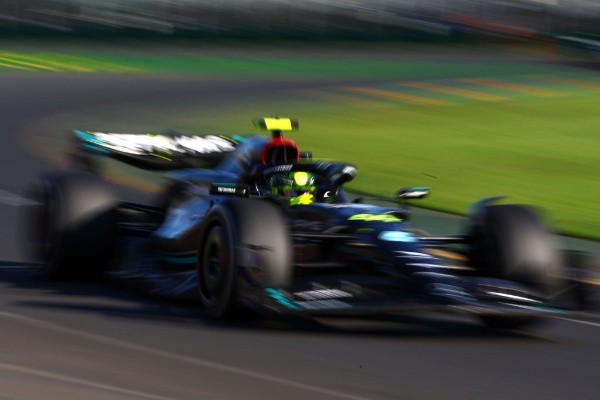 Lewis Hamilton en el Gran Premio de Australia (Getty Images)