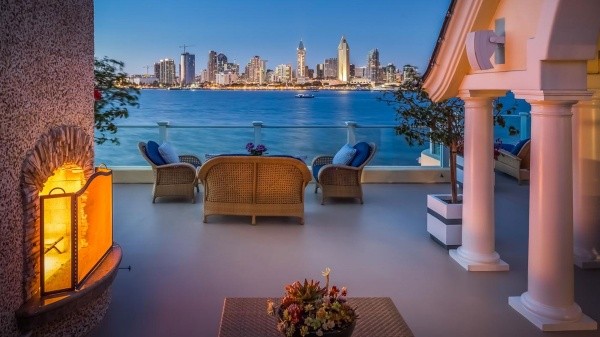 Una vista de lujo que tiene el hogar del dominicano en la bahía de San Diego (Rich Report)