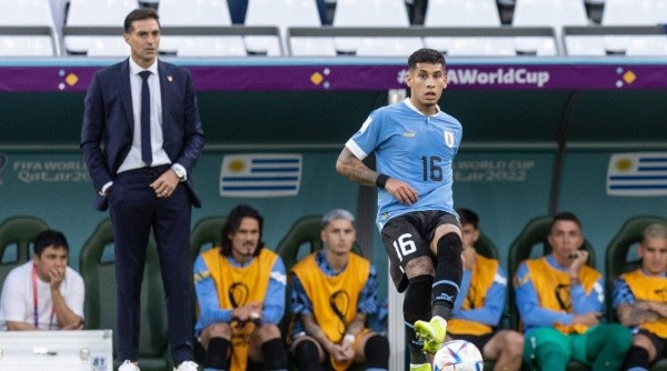 Diego Alonso dirigió a Uruguay en el último Mundial